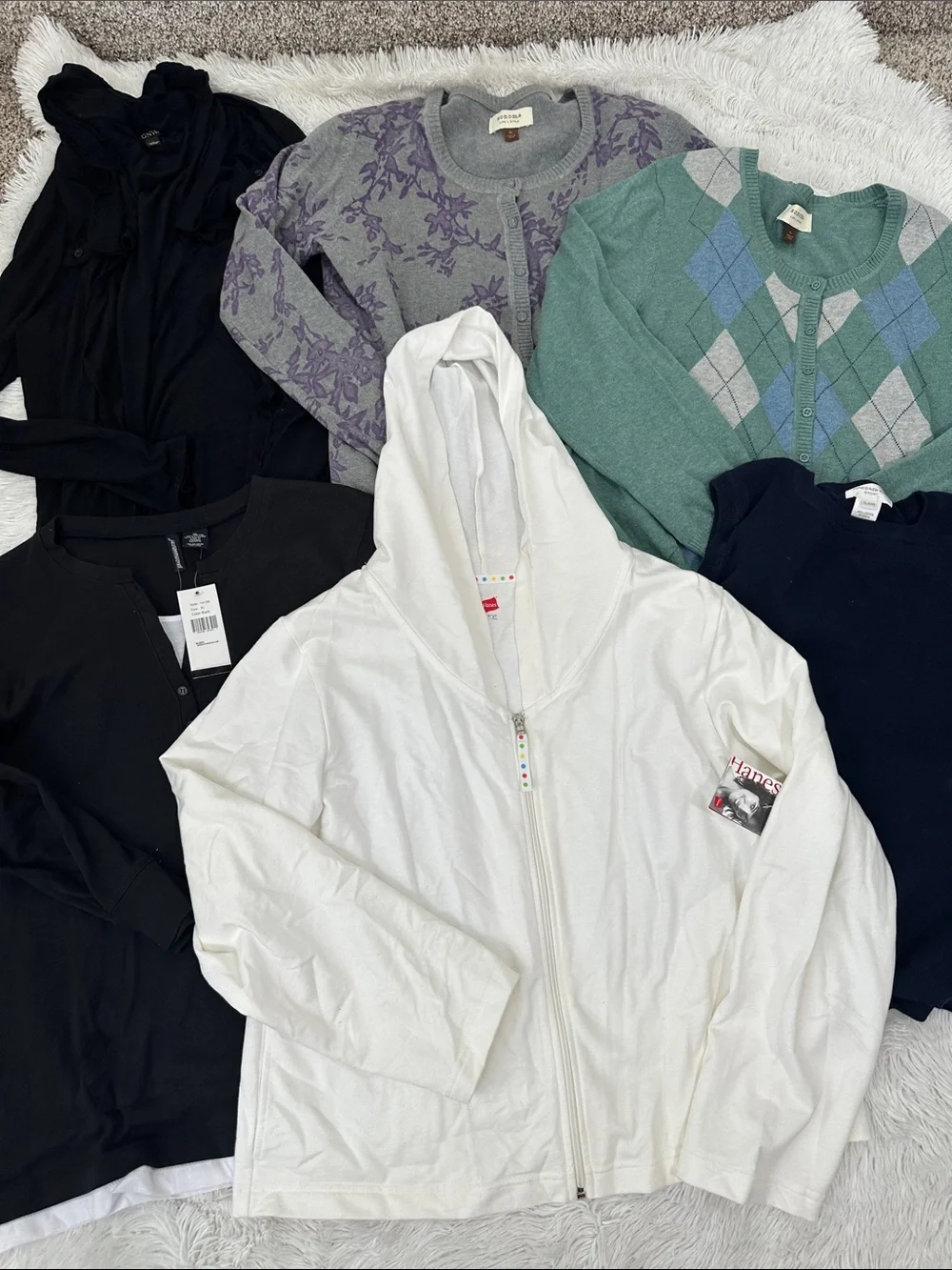 🥕 Bundle of 6 Woman’s Sweaters/Cardigans & More Size XL